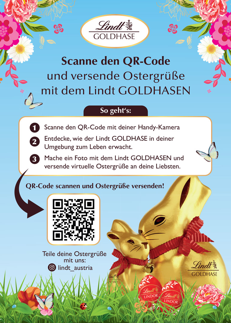 Ostergrüße mit Lindt versenden